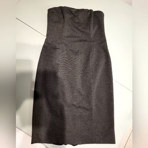 Grey Strapless Dress - Size 10
